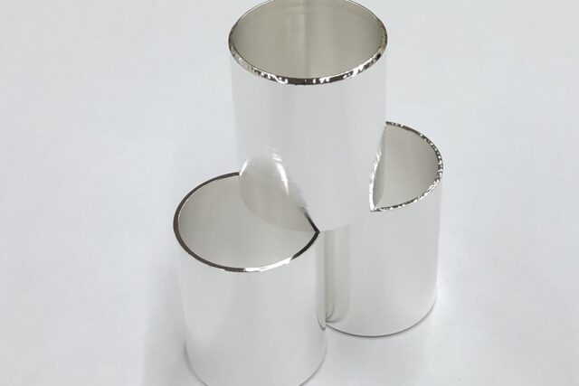 硬質銀メッキ加工事例　製品名　スリーブ