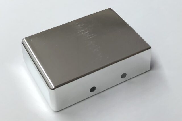 アルミ素材 錫メッキ加工事例1