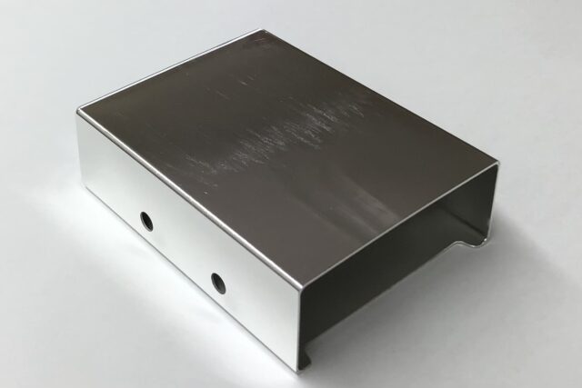 アルミ素材　錫メッキ加工事例（スズメッキ）