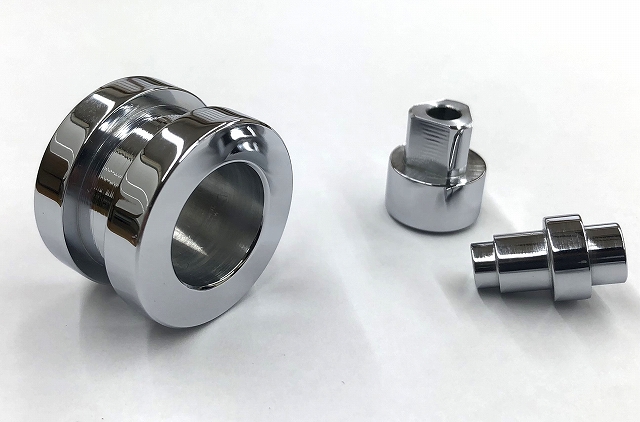 硬質クロムメッキ加工　機械部品
