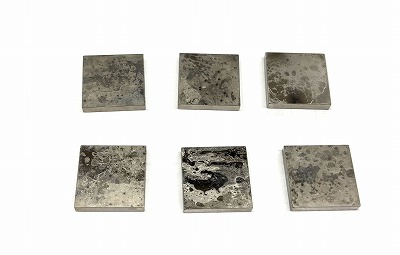 銅素材の無電解ニッケルボロンメッキ　ムラ・外観不良